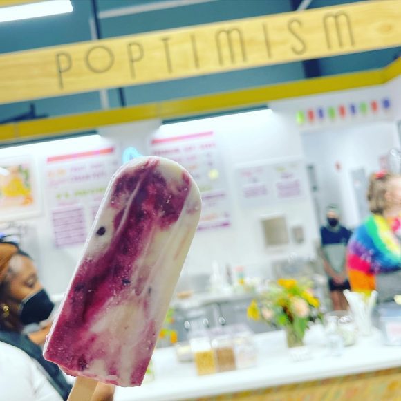 a frozen treat from Poptimism, one of the STL Top 100 restaurants