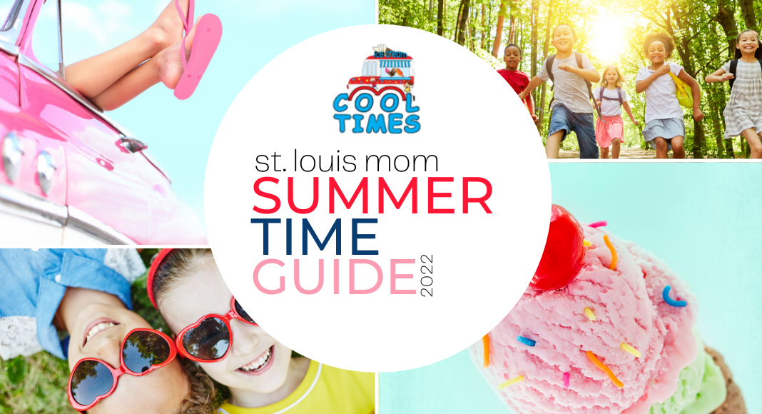 St. Louis Mom Summer Time Guide 2022 graphic