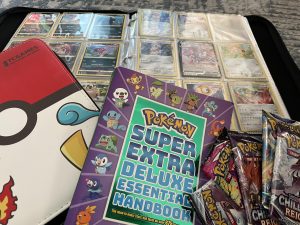 Our essential Pokemon starter kit includes binders, cards and the handbook.